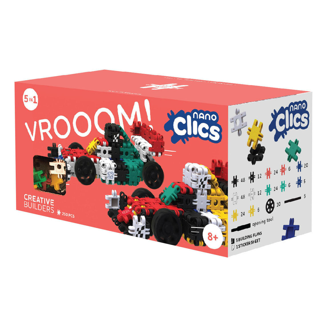 Clics Nano - creative builders, 250dlg.