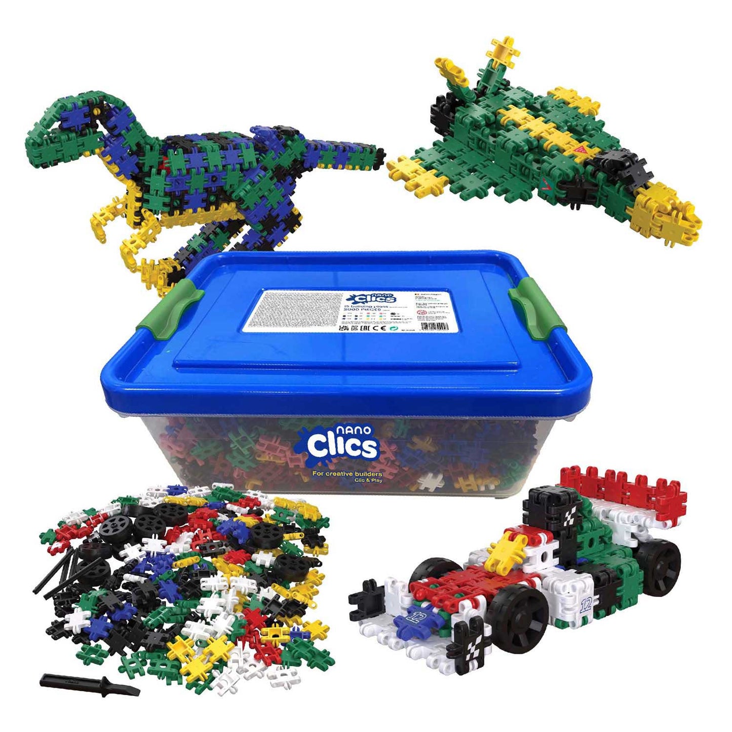 Clics Nano - creative builders bouwset - 2000dlg.