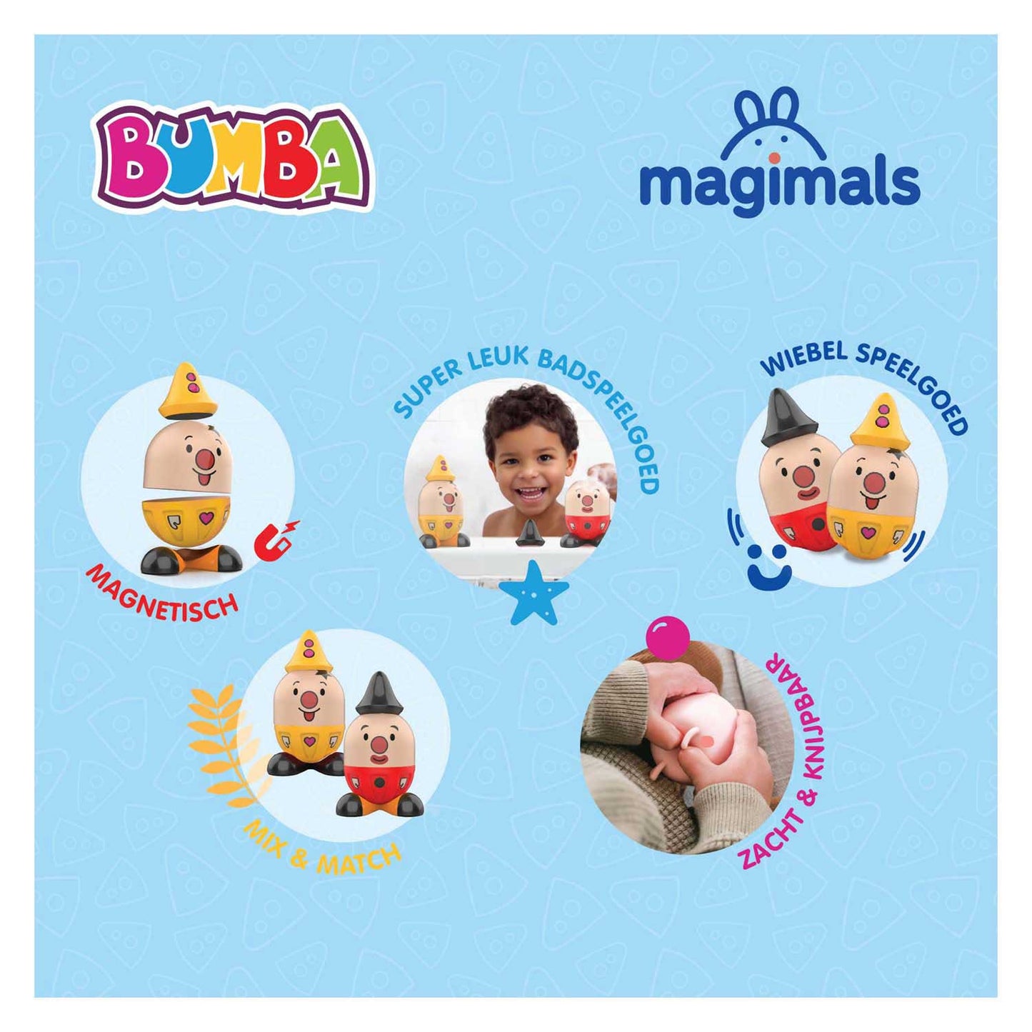Clics Magimals wibbly wobbly bumba - 8dlg.