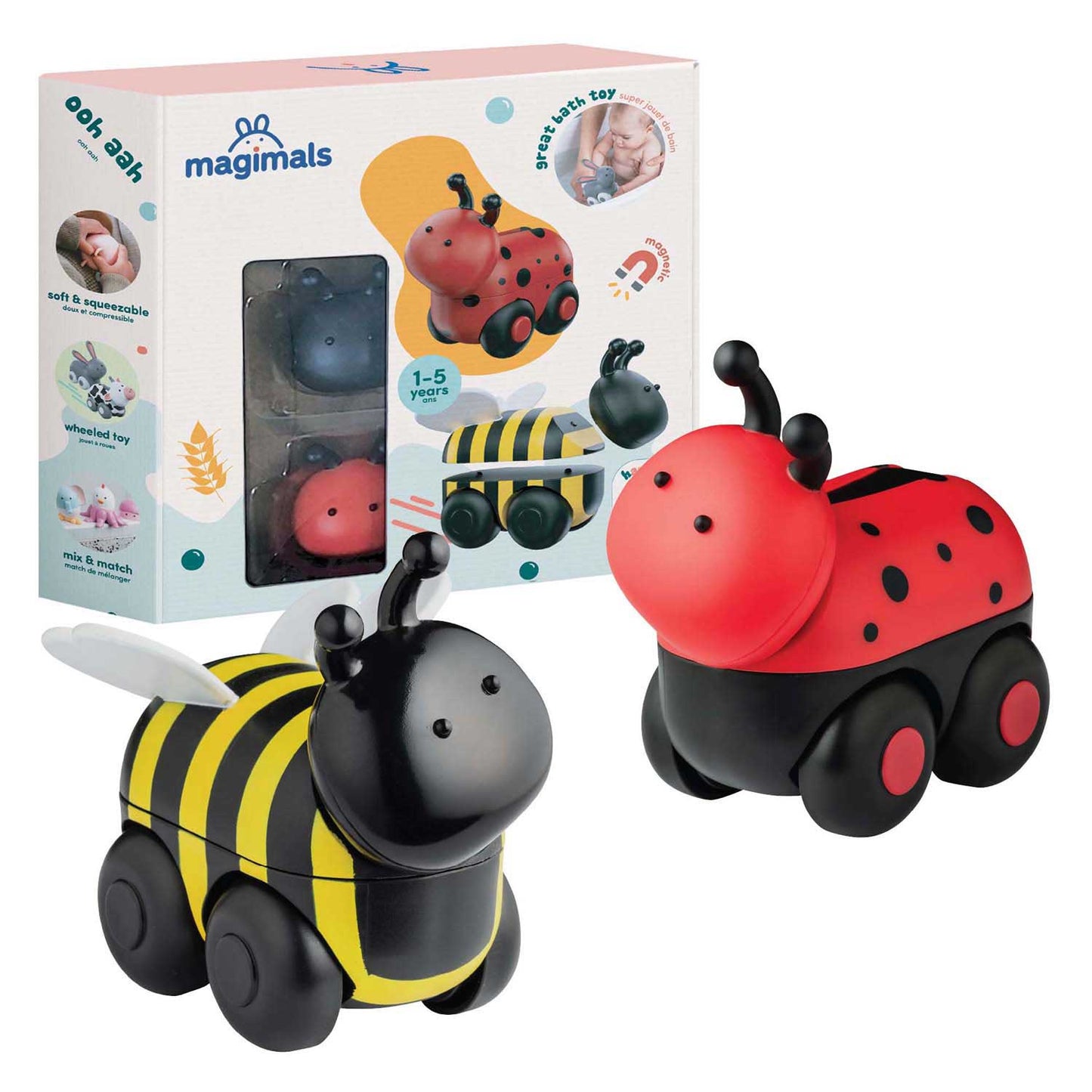 Clics Magimals wheely insects box - 6dlg.