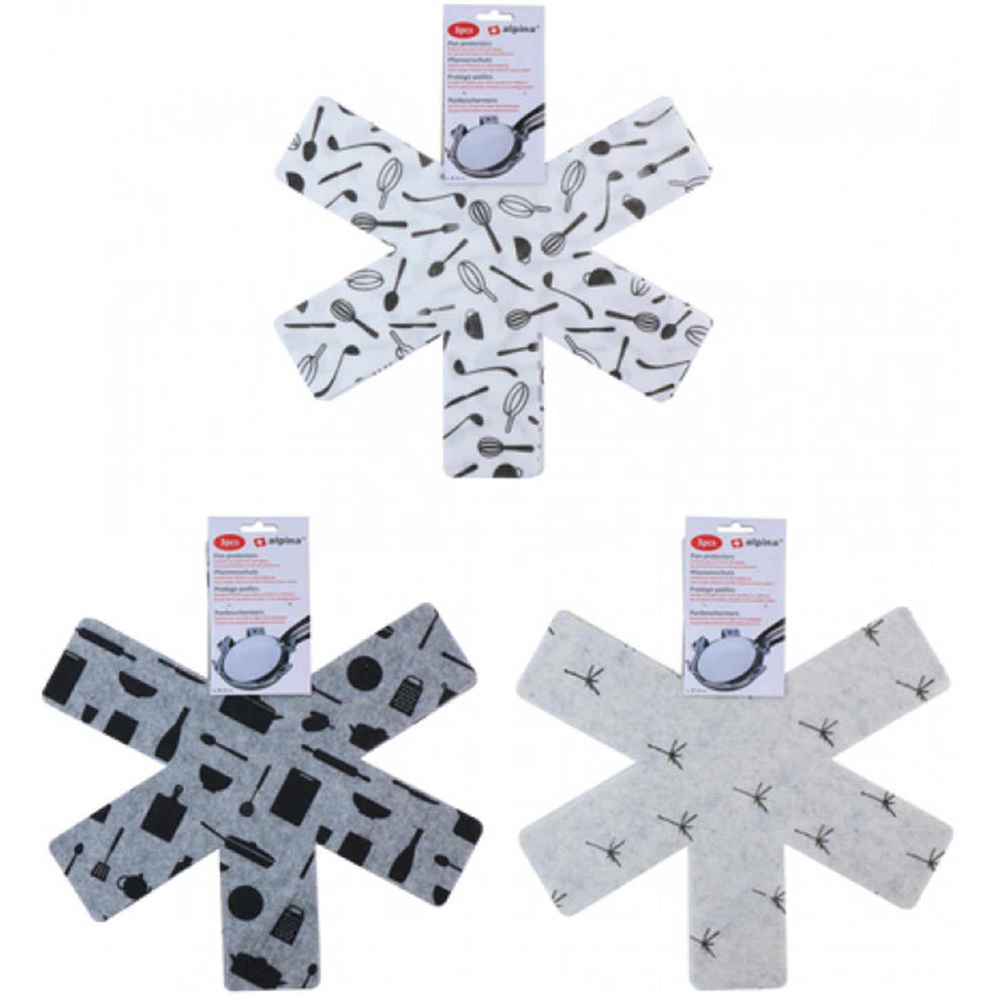 Lifetime Cooking Panbeschermers 38 cm pak a 3 stuks