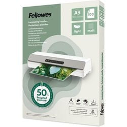 Lamineerhoezen Fellowes 100143436 Transparant A3 Mat