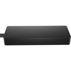 USB-hub HP Zwart 41,9 mm x 116 mm x 15,5 mm