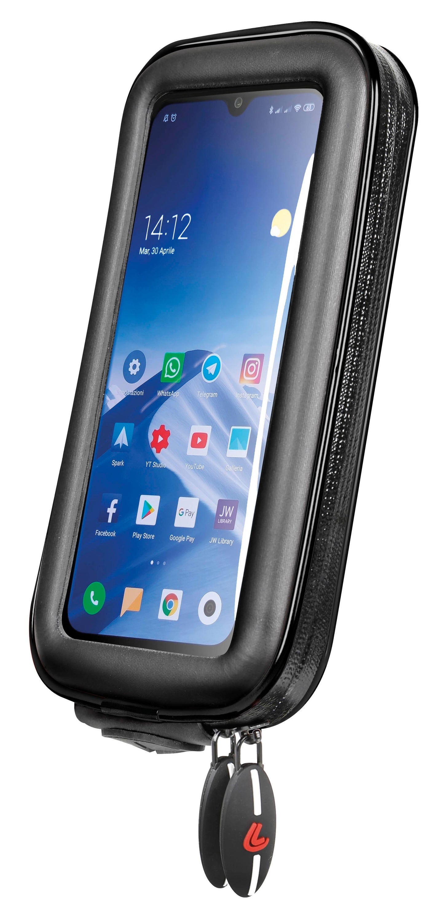 Optiline Lampa telefoonhoes lampa telefoonhoes opti-case waterproof maat m - 129545