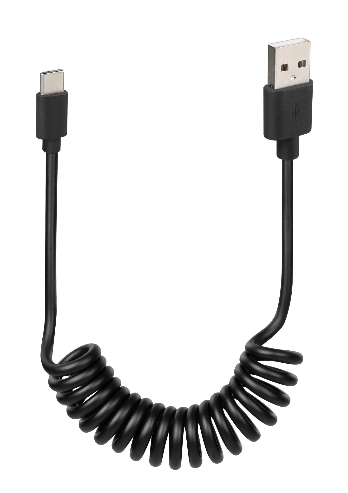 Lampa Kabel Lampa Krulkabel USB-C 1 Meter Zwart