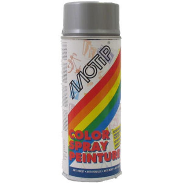 Motip Spuitbus 400ml - aluminium metallic