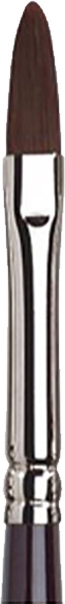 Winsor Newton galeria - acrylverf penseel - kattentong vorm - lange steel - no. 4 kwast - 6mm