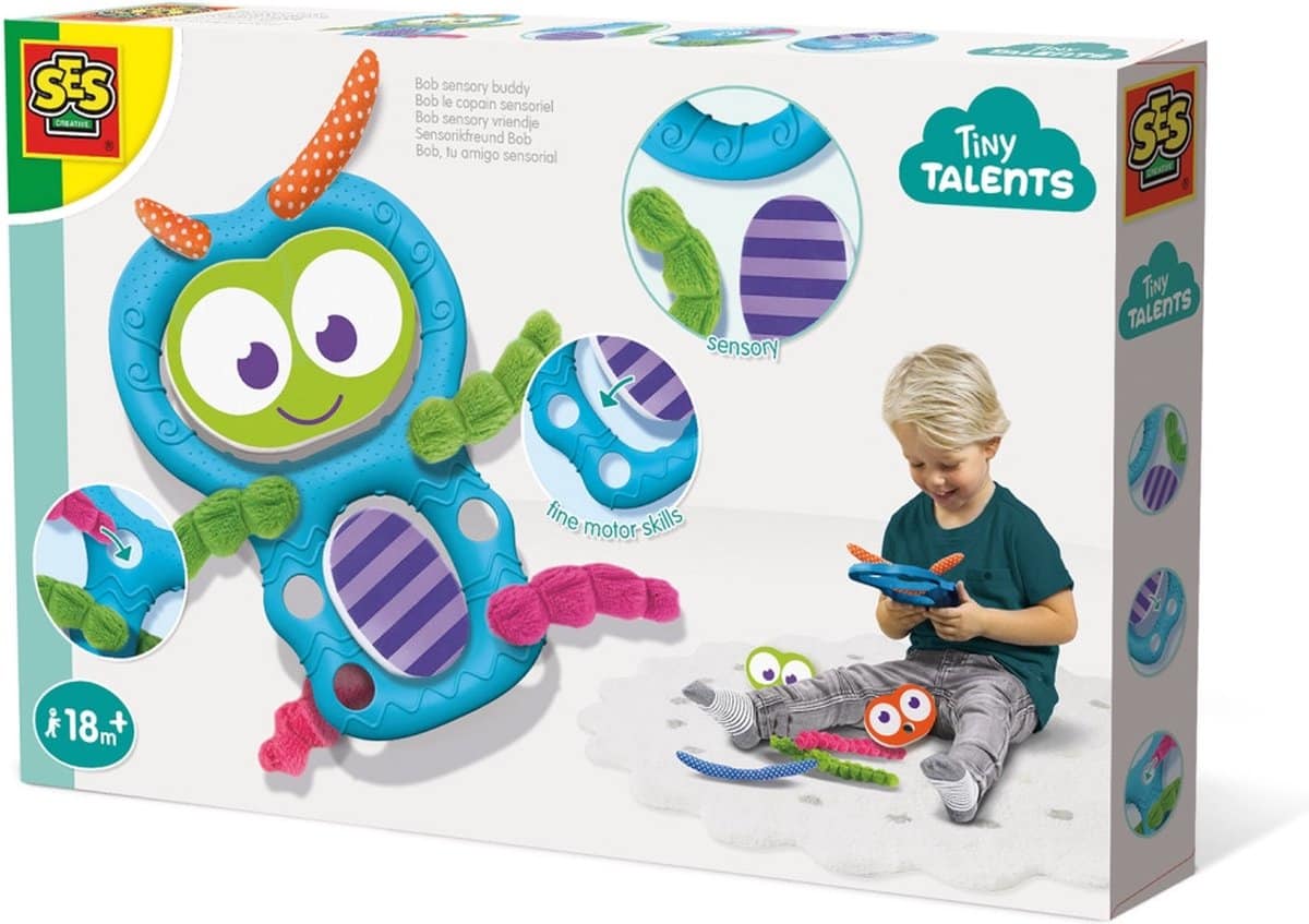 SES tiny talents - sensory vriendje bob