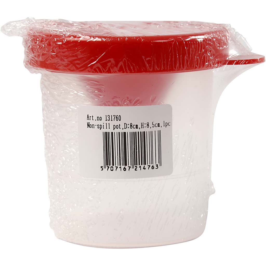 Creativ Company Https: www.cchobby.nl niet-knoeien-pot-h-8-5-cm-d-8-cm-250-ml-1-stuk
