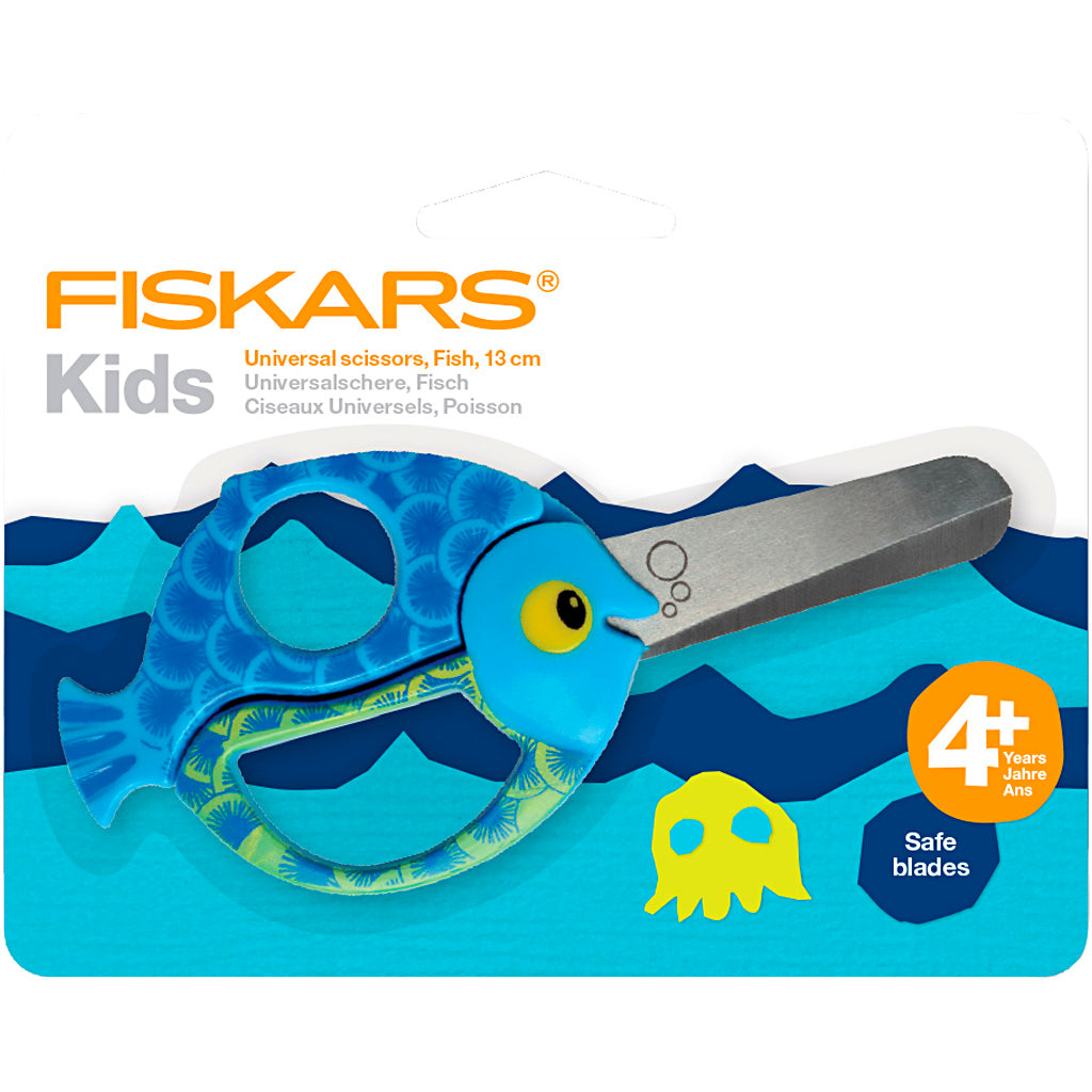 Creativ Company Https: www.cchobby.nl fiskars-kinderschaar-met-dierenmotief-vis-l-13-cm-1-stuk