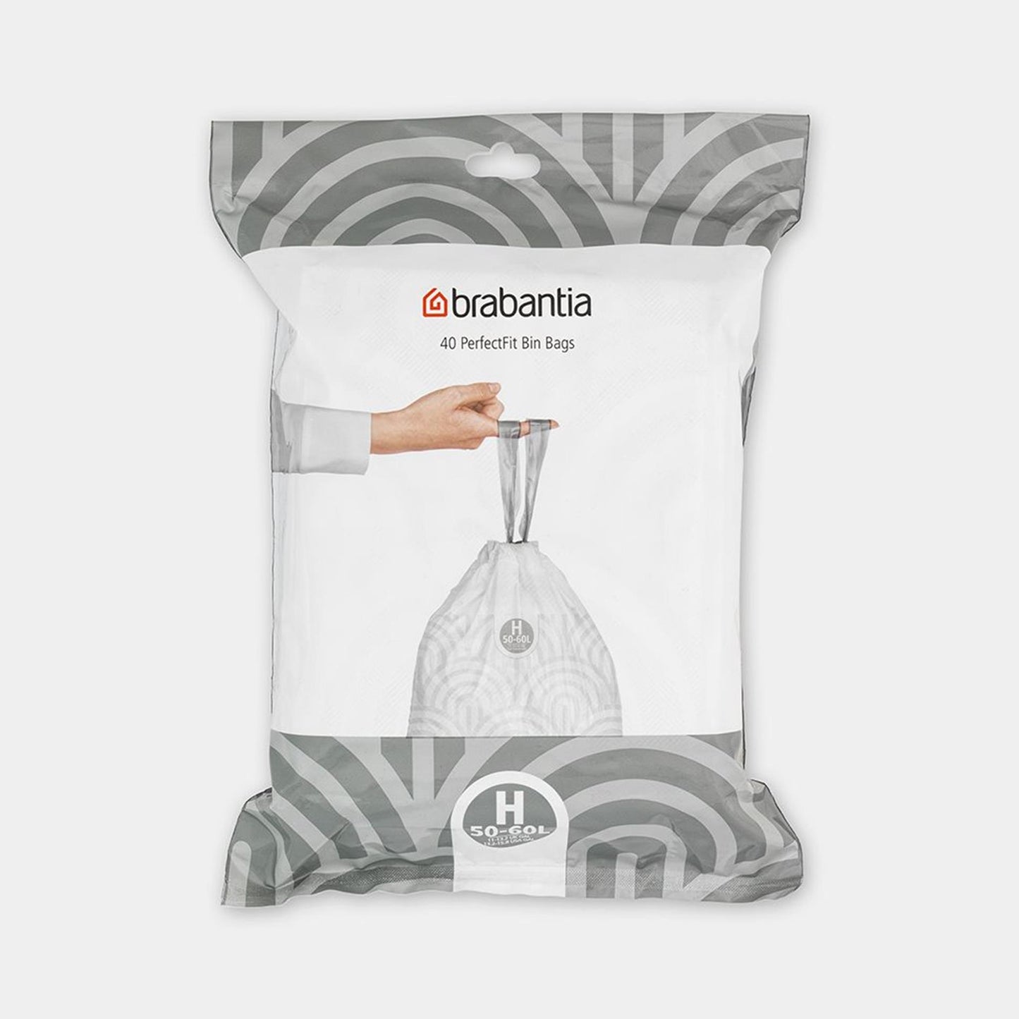 Brabantia afvalzak h 50-60ltr 40 zakken