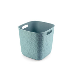 Curver softex opbergmand cube blauwgroen