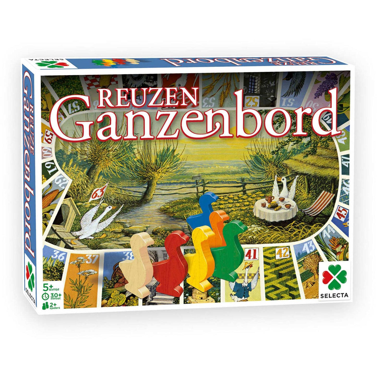 Selecta Reuze ganzenbord