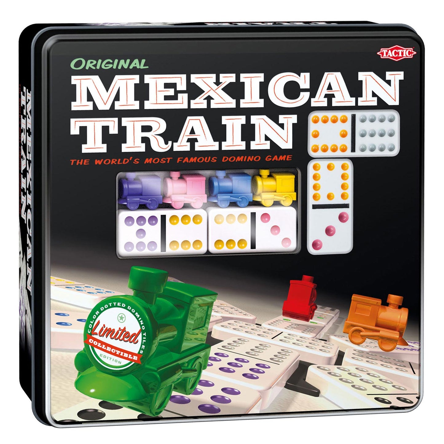 Tactic Mexican train domino spel