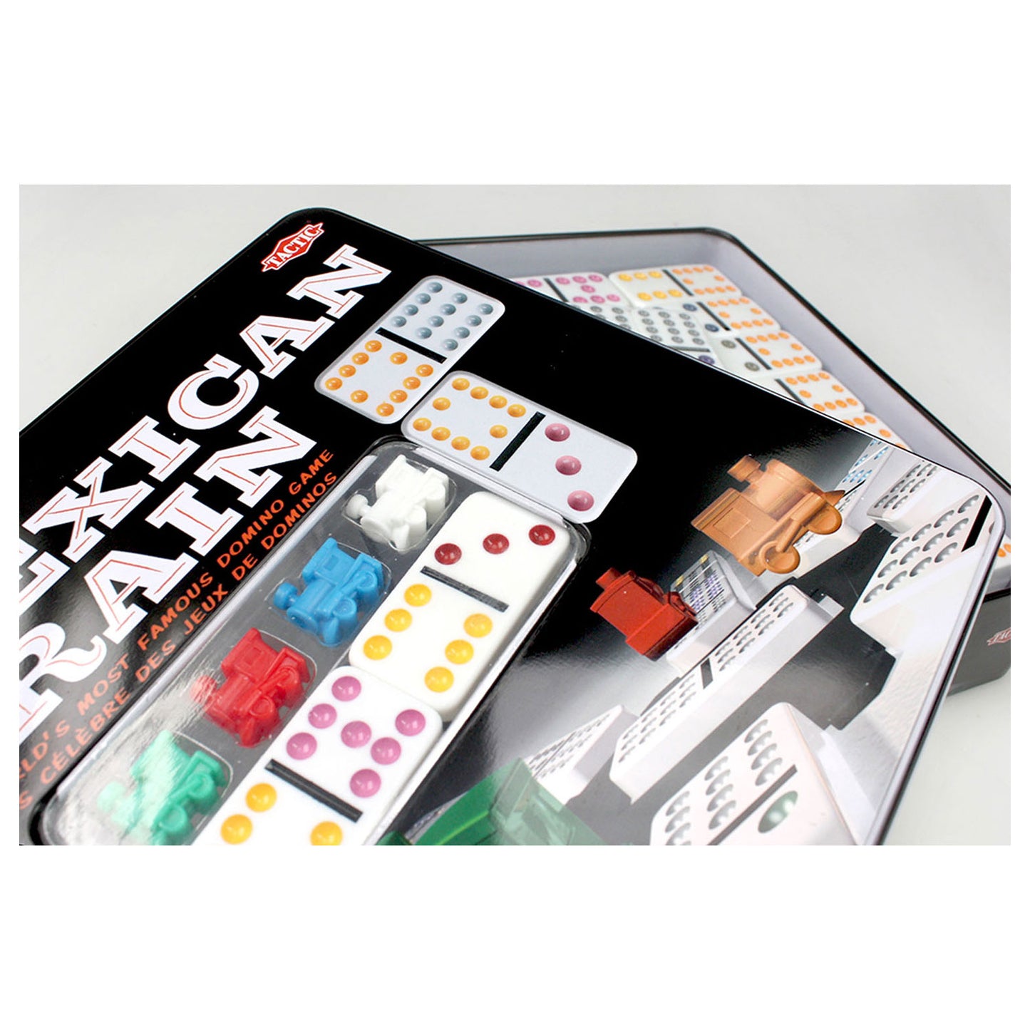 Tactic Mexican train domino spel