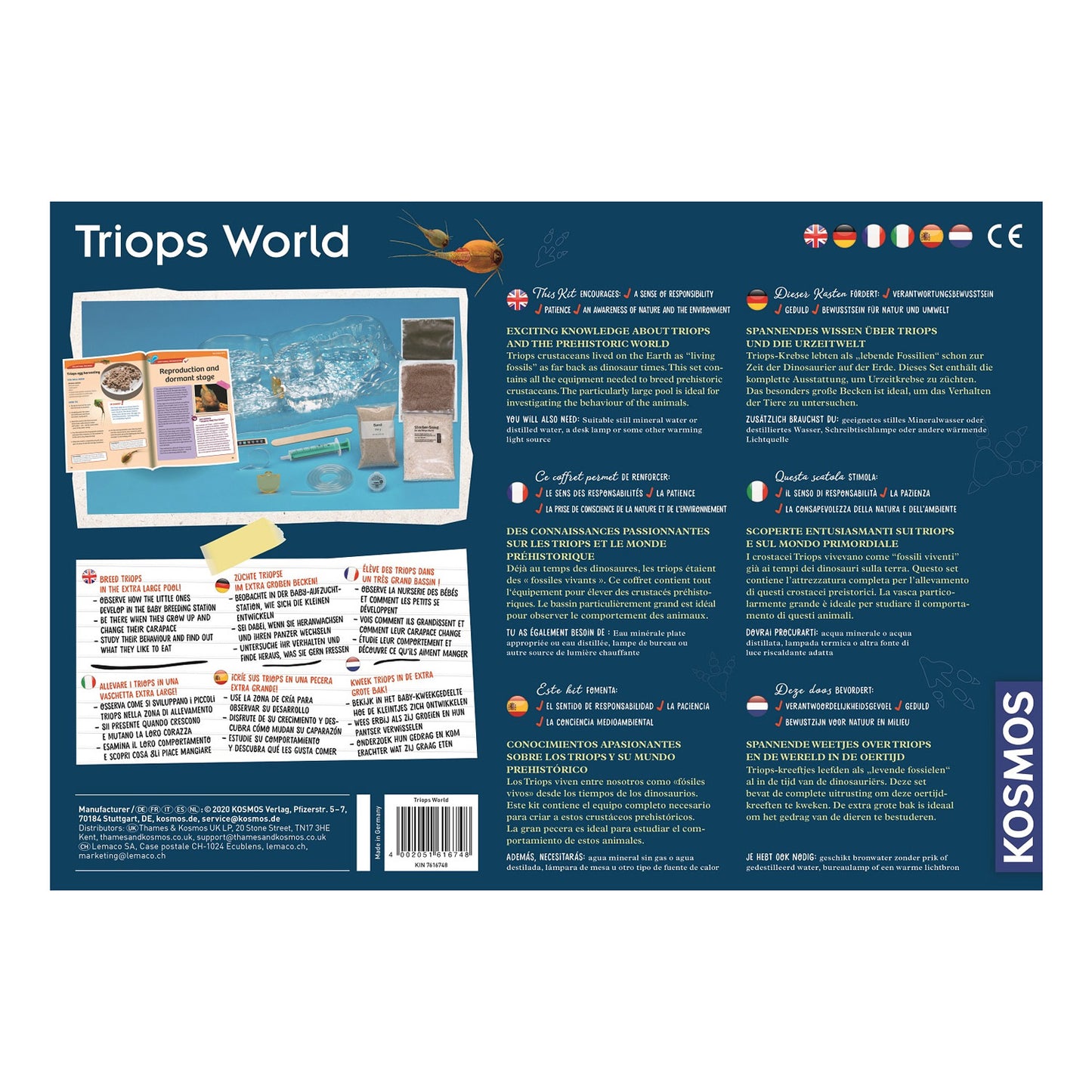 Kosmos wereld van de triops
