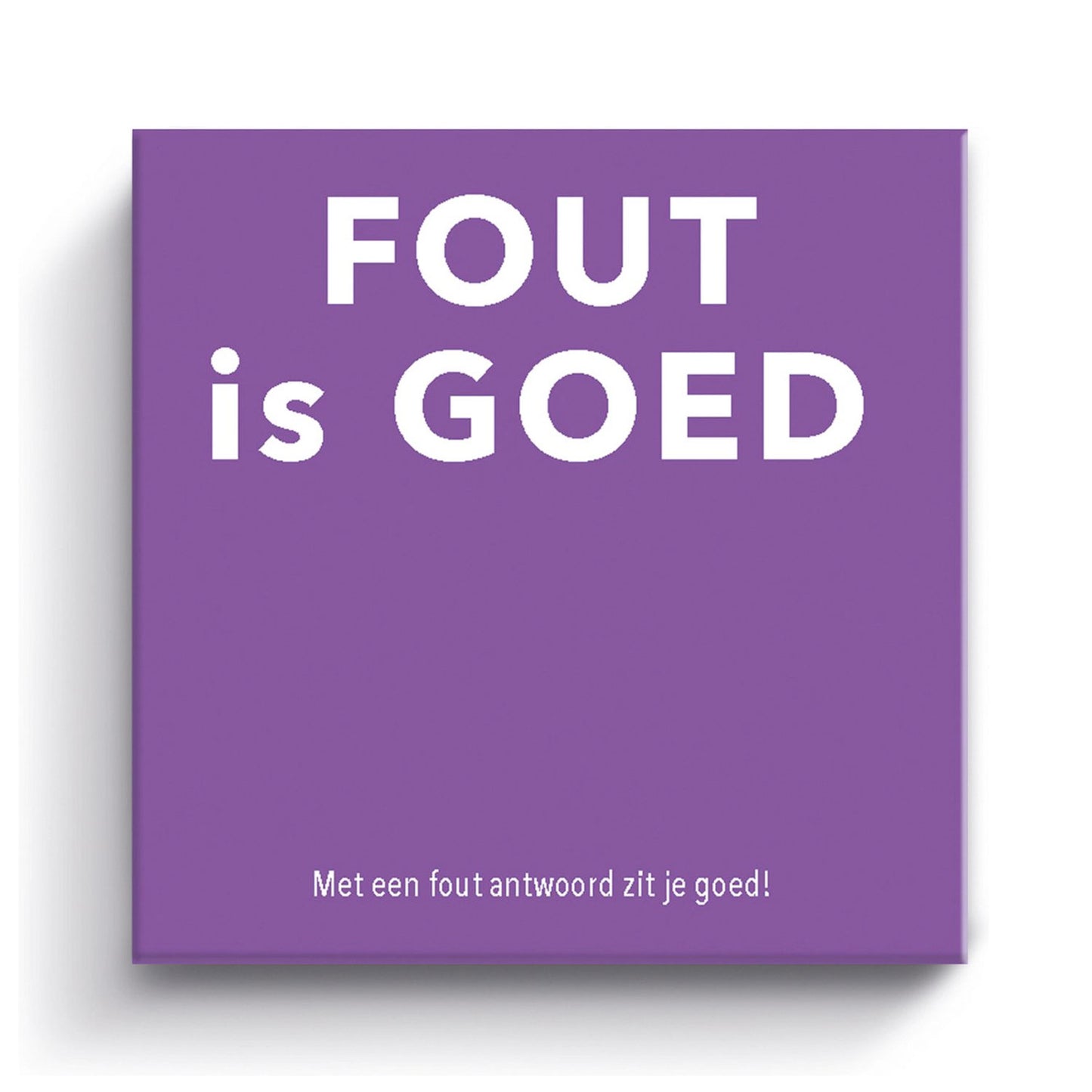 Tactic Gift game: fout is goed kaartspel