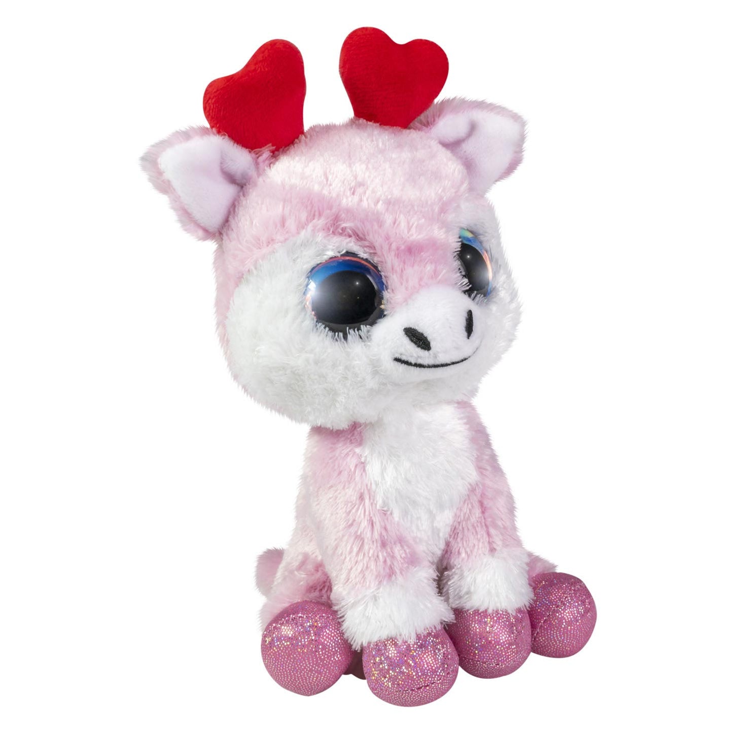 Lumo Stars knuffel - rendier love, 15cm