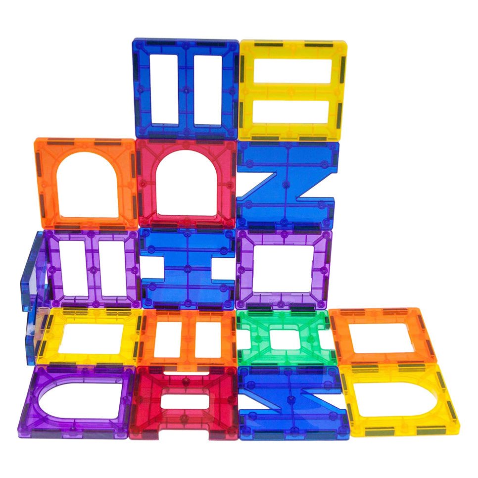 Picasso Tiles Tactic - constructiespeelgoed - magnetic tiles - magnetische tegels - artistry set - stem speelgoed - creatief bouwspeelgoed - 42 delig - vanaf 3 jaar