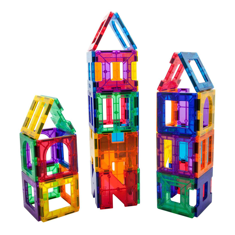 Picasso Tiles Tactic - constructiespeelgoed - magnetic tiles - magnetische tegels - artistry set - stem speelgoed - creatief bouwspeelgoed - 42 delig - vanaf 3 jaar