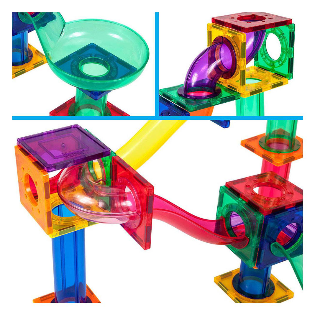 Selecta Picassotiles marble run - magnetische bouwtegels - 50dlg.