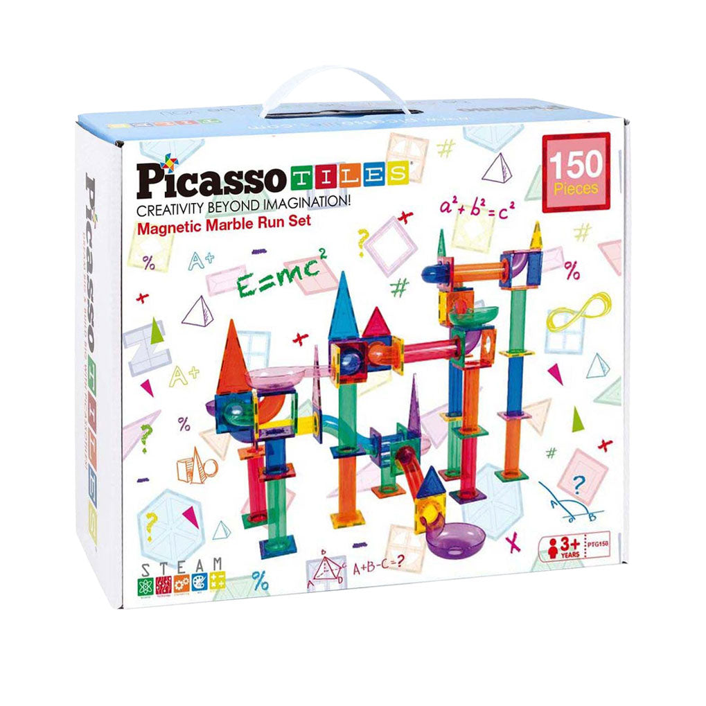 Selecta Picassotiles marble run - magnetische bouwtegels, 150dlg.