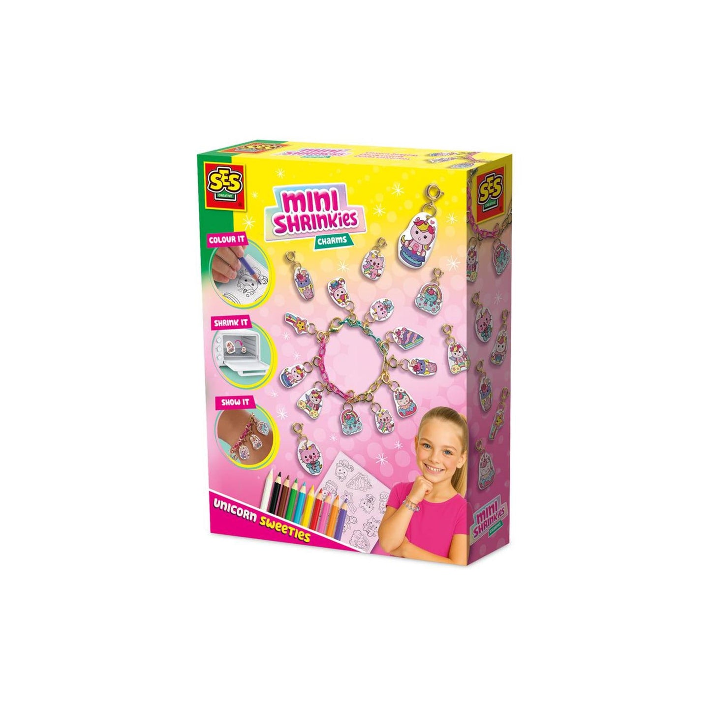 Ses mini shrinkies charms unicorn