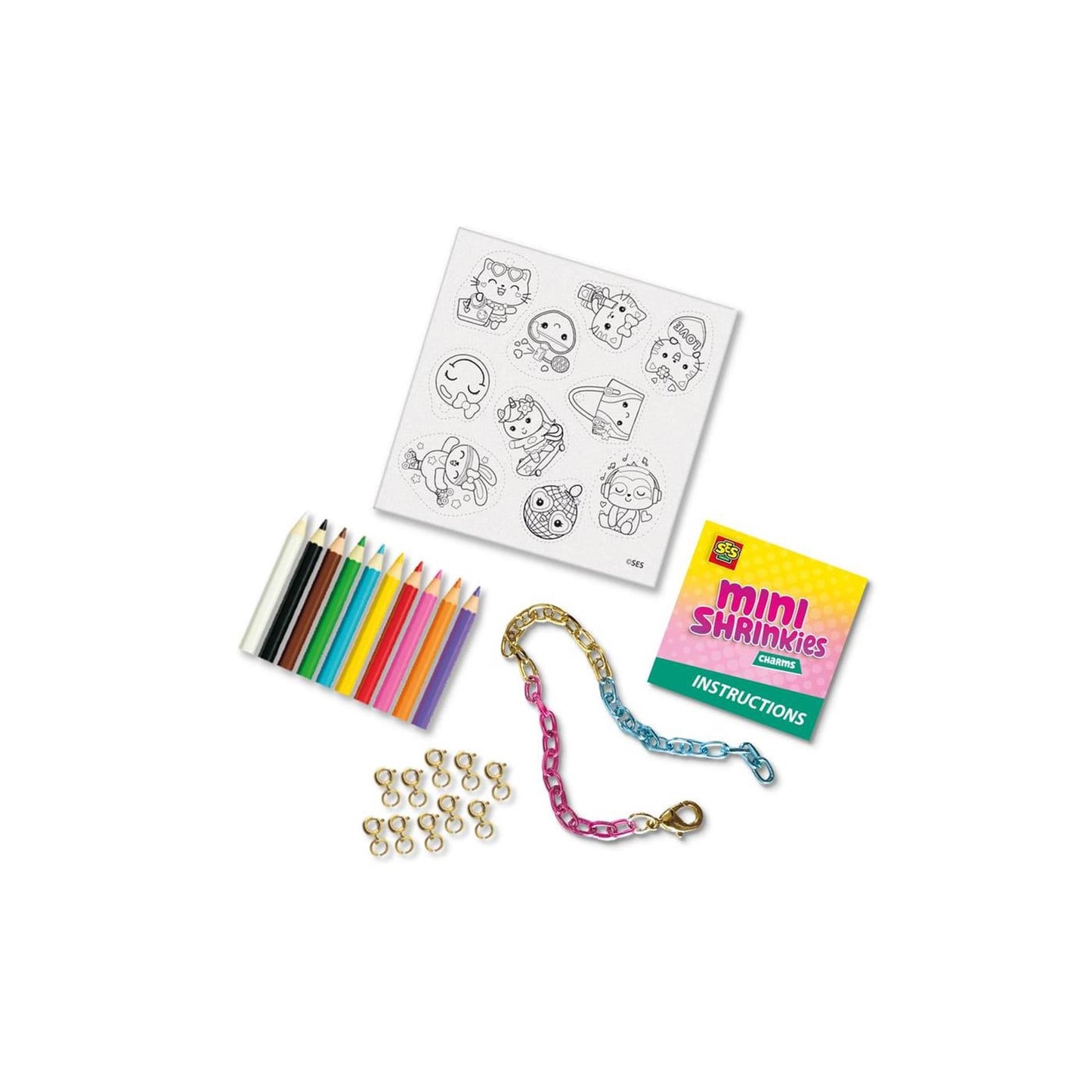 Ses mini shrinkies charms fashion party