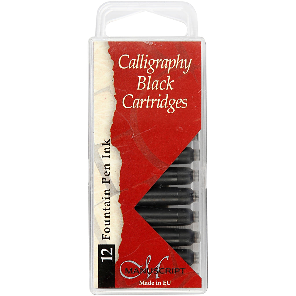 Creativ Company Https: www.cchobby.nl kalligrafie-vullingen-zwart-12-stuk-1-doos