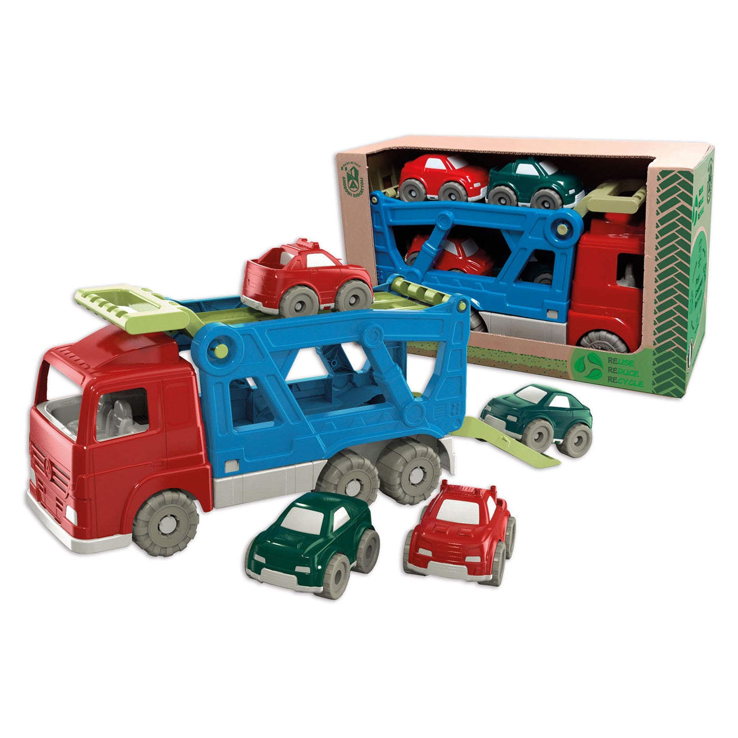 Androni Transporter gerecycled plastic