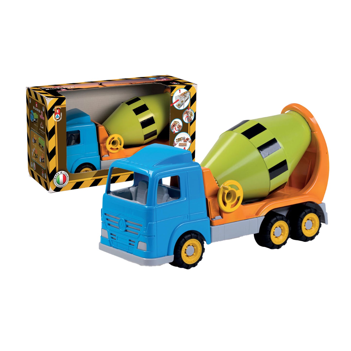 Androni Betonmixer vrachtwagen met zachte wielen