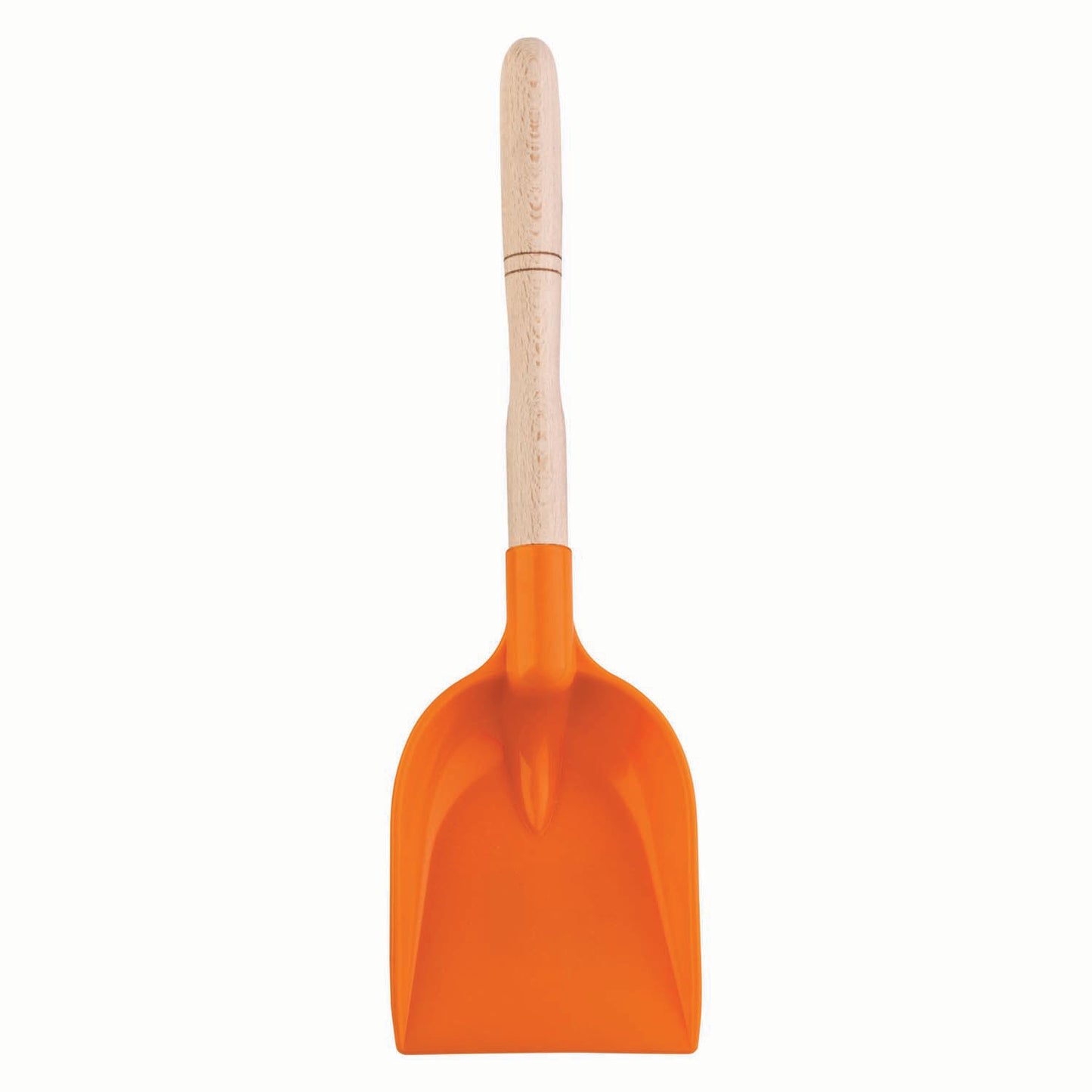 Androni Schep met houten steel kleur, 34cm