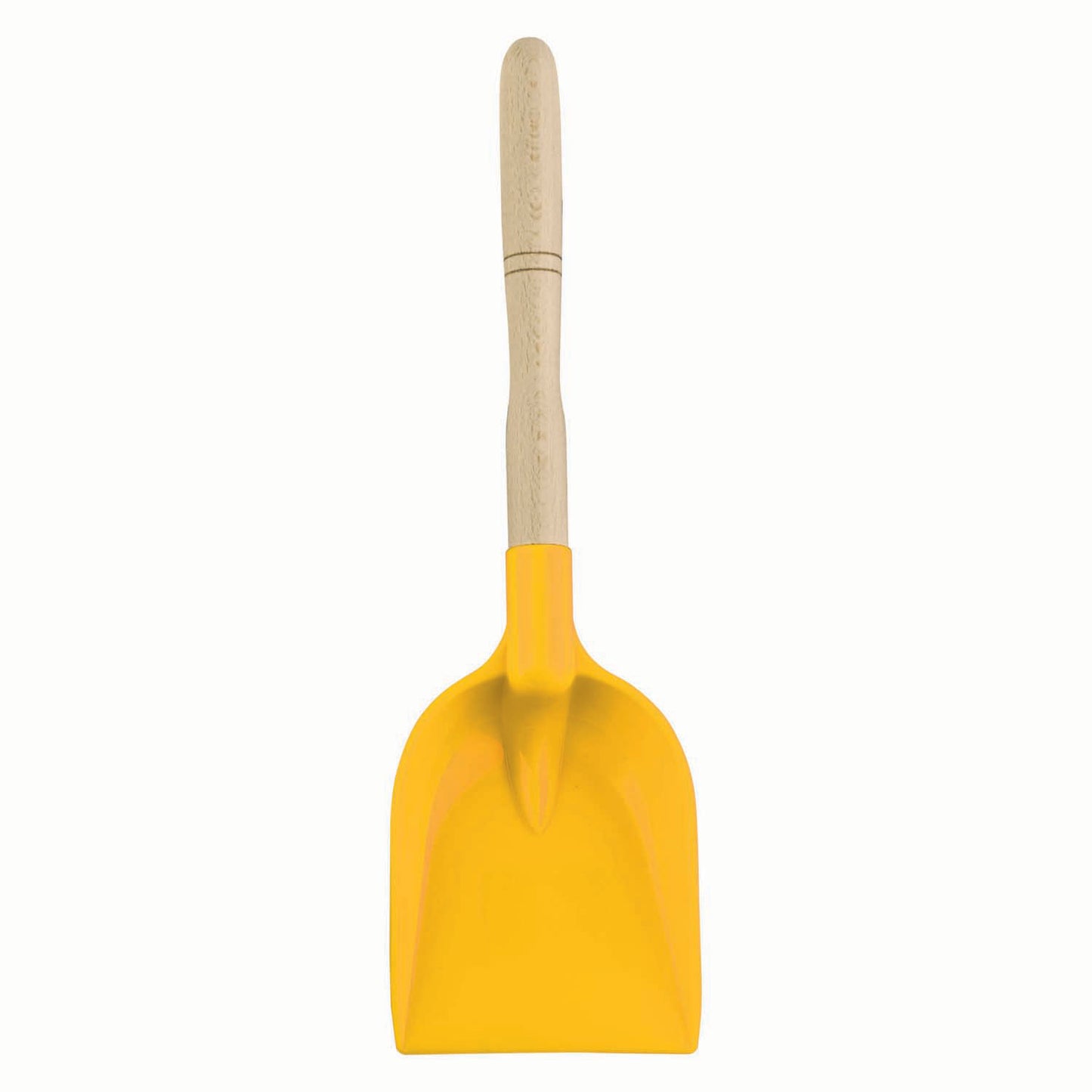 Androni Schep met houten steel kleur, 34cm