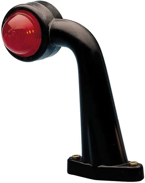 HELLA umrissleuchte clearance light white red uni rubber arm