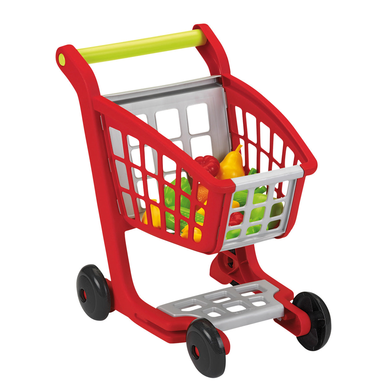 Ecoffier Ecoiffier 100% chef winkelwagen met boodschappen