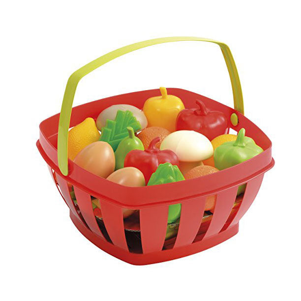 Ecoffier Ecoiffier 100% chef groenten en fruit in mand