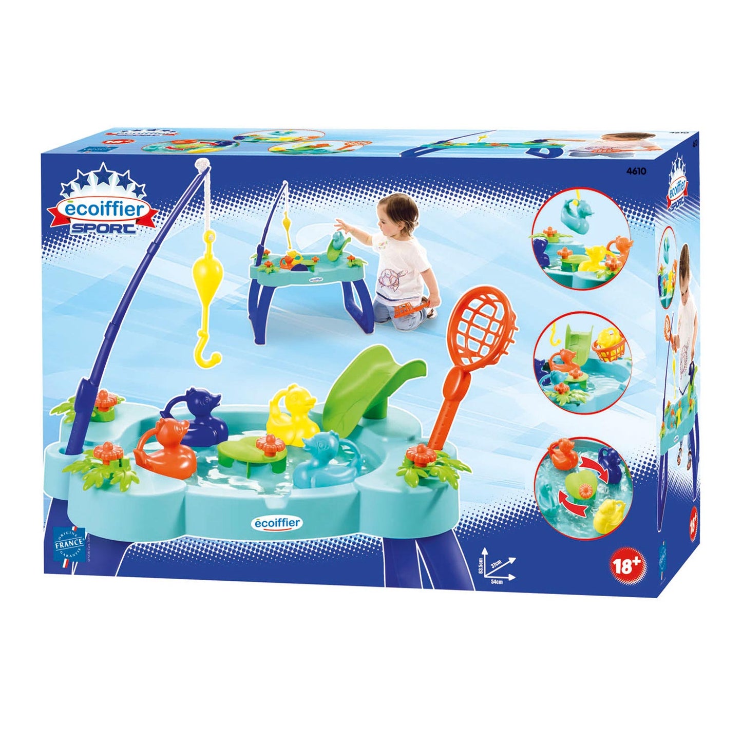 Ecoffier Ecoiffier sport - speeltafel vissen