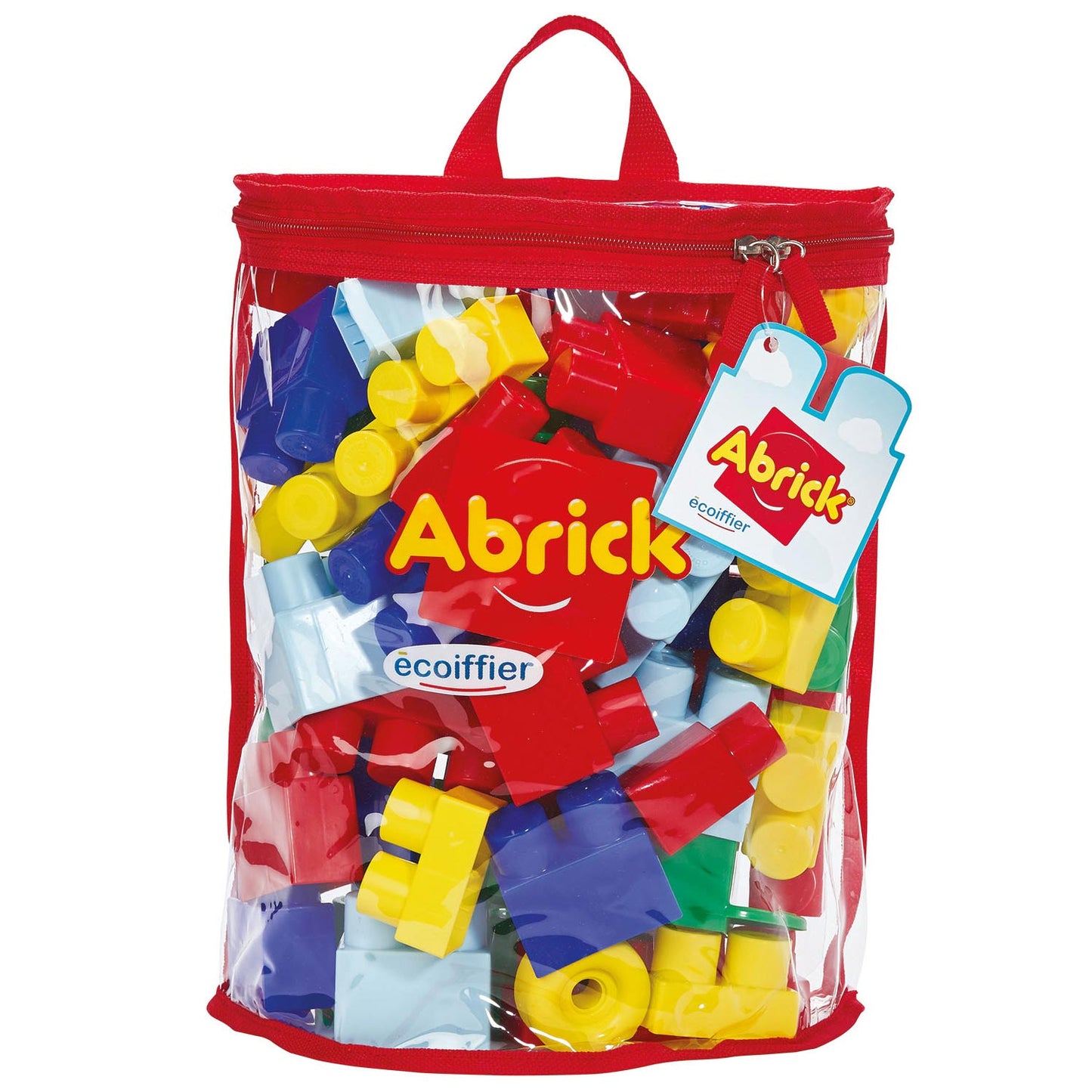 Abrick Ecoiffier maxi blokken in opbergzak - 50dlg.