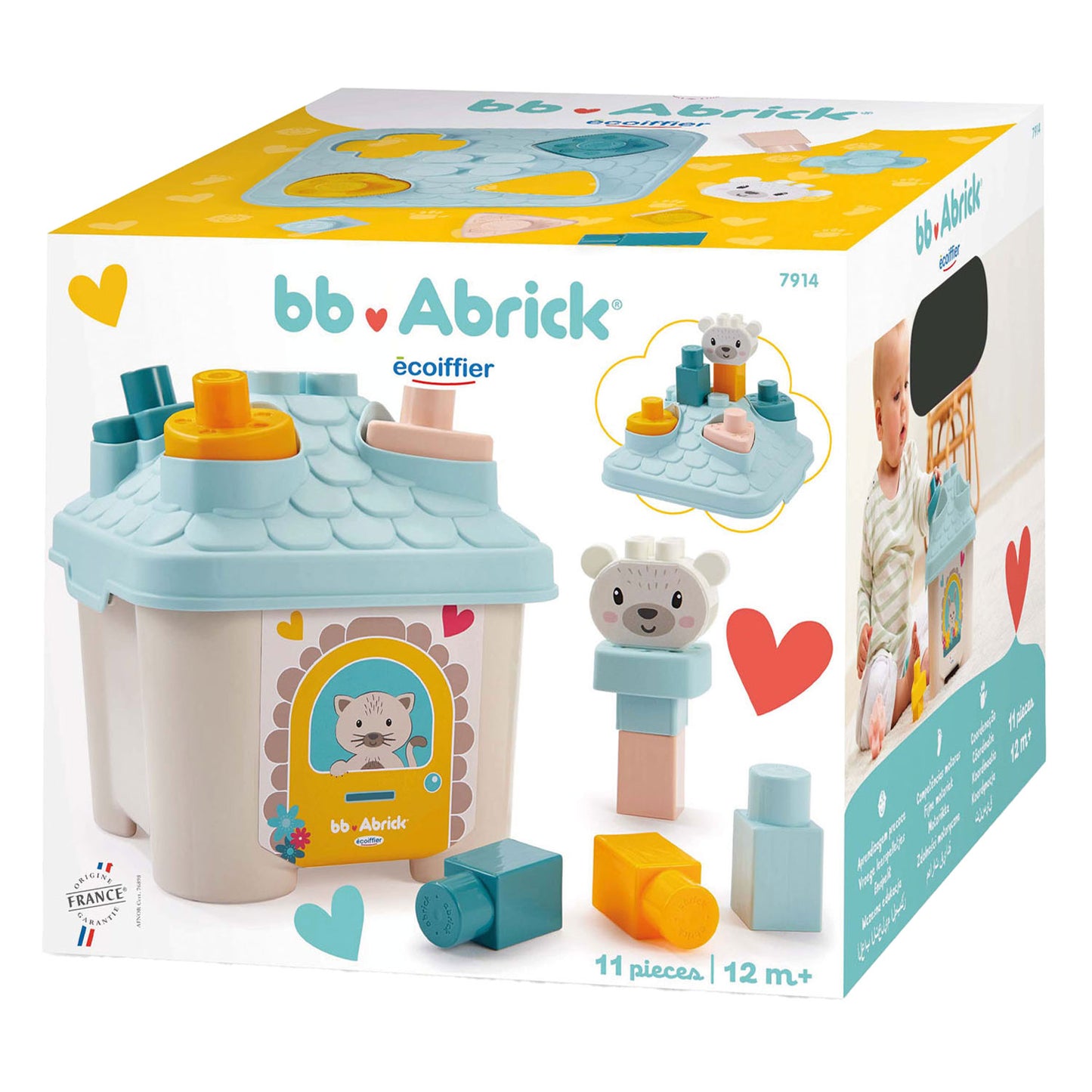 Ecoiffier Abrick Ecoiffier bb abrick vormenhuis beer