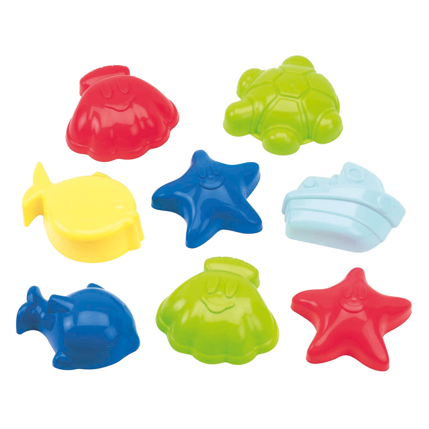 Écoiffier Ecoiffier zandvormen oceaan - 8dlg.