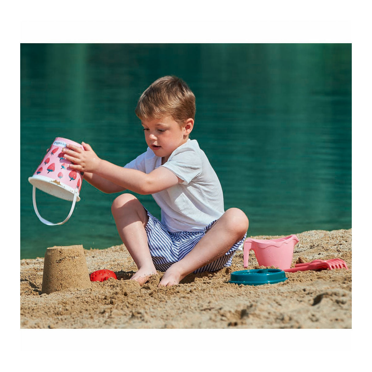Écoiffier Ecoiffier strandset aardbei - 6dlg.