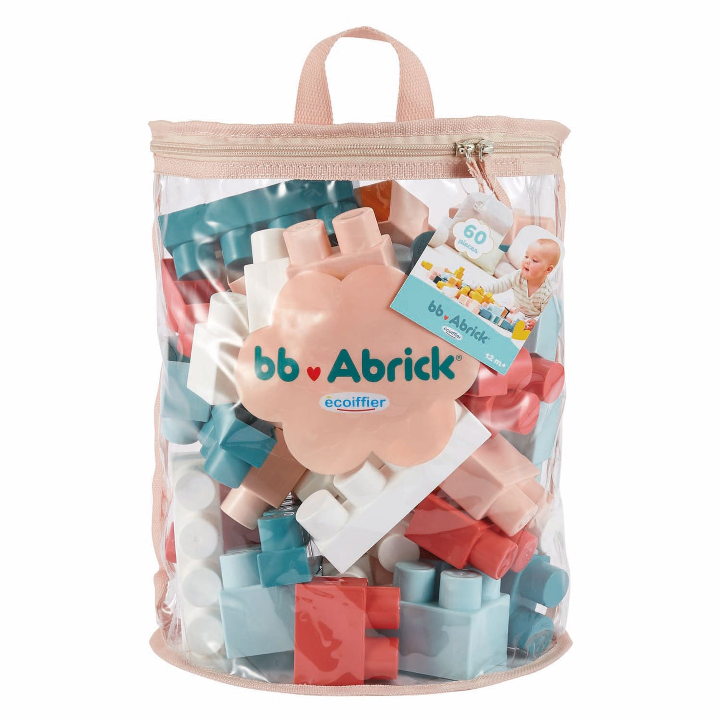 Ecoiffier Abrick Ecoiffier bb abrick bouwblokken - 60dlg.