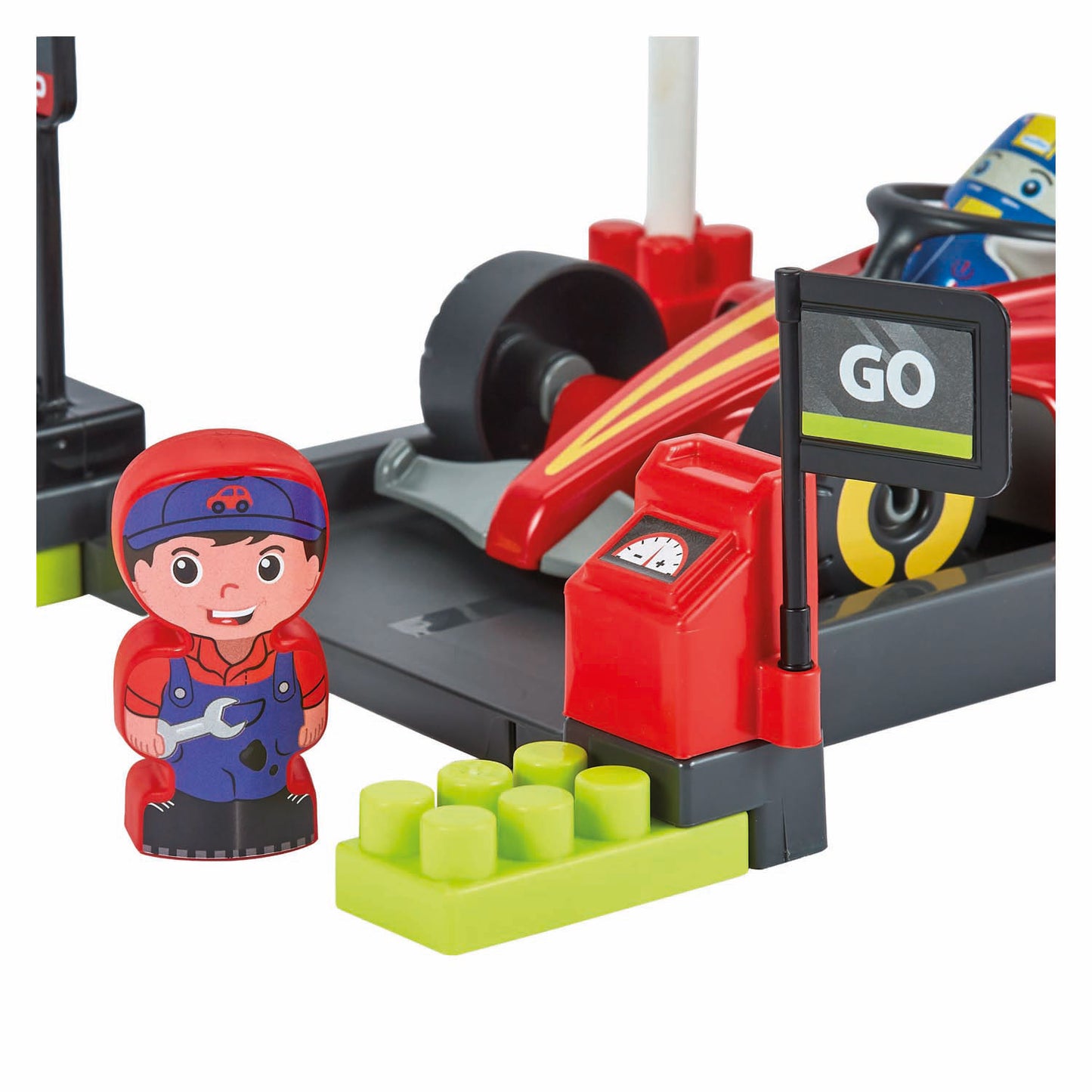 Ecoiffier Abrick speelset pit stop formule 1