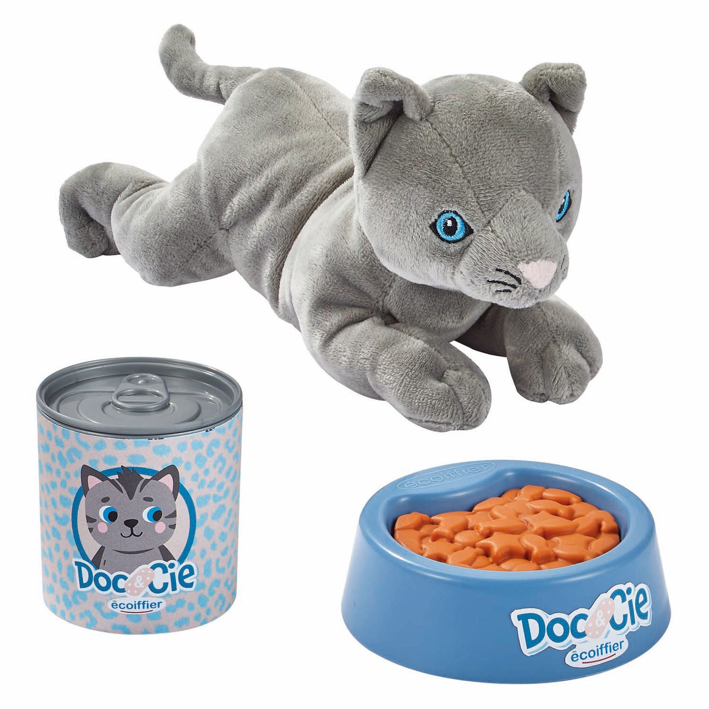 Ecoiffier doc cie kat met accessoires - 9dlg.