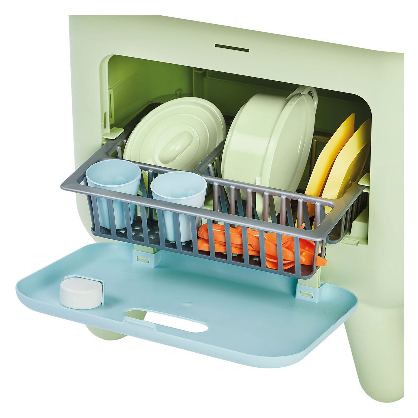 Ecoiffier Eociffier vert azur saliekleurige keuken - 17dlg.