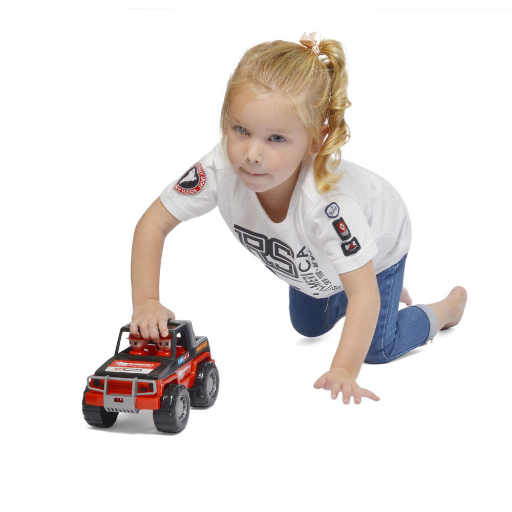 Mammoet Toys Cavallino mammoet terreinwagen met speelfiguren