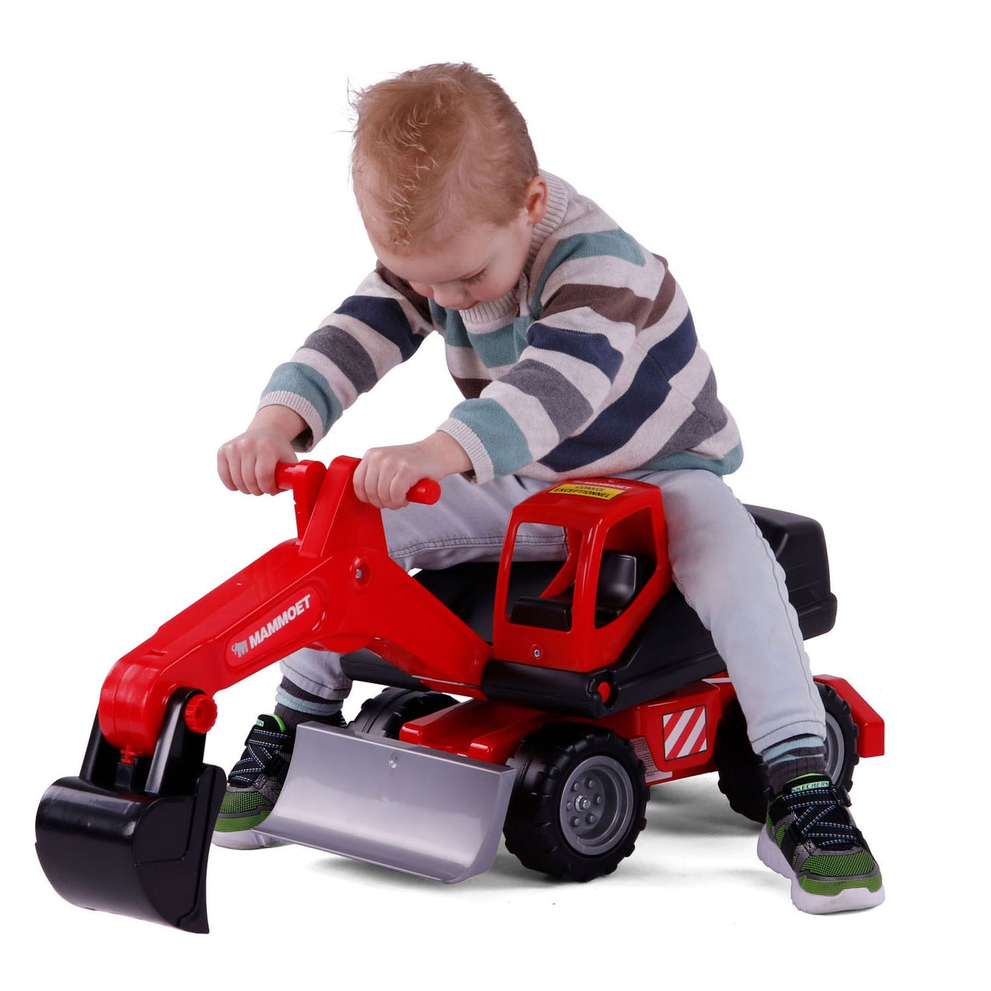 Cavallino mammoet graafmachine loopauto