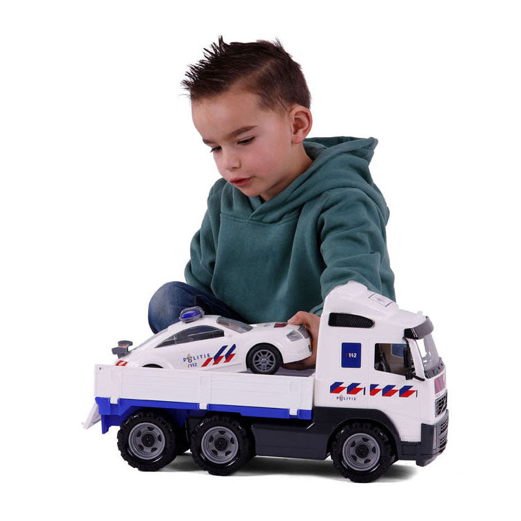 Cavallino politievrachtwagen en politieauto, schaal 1:16