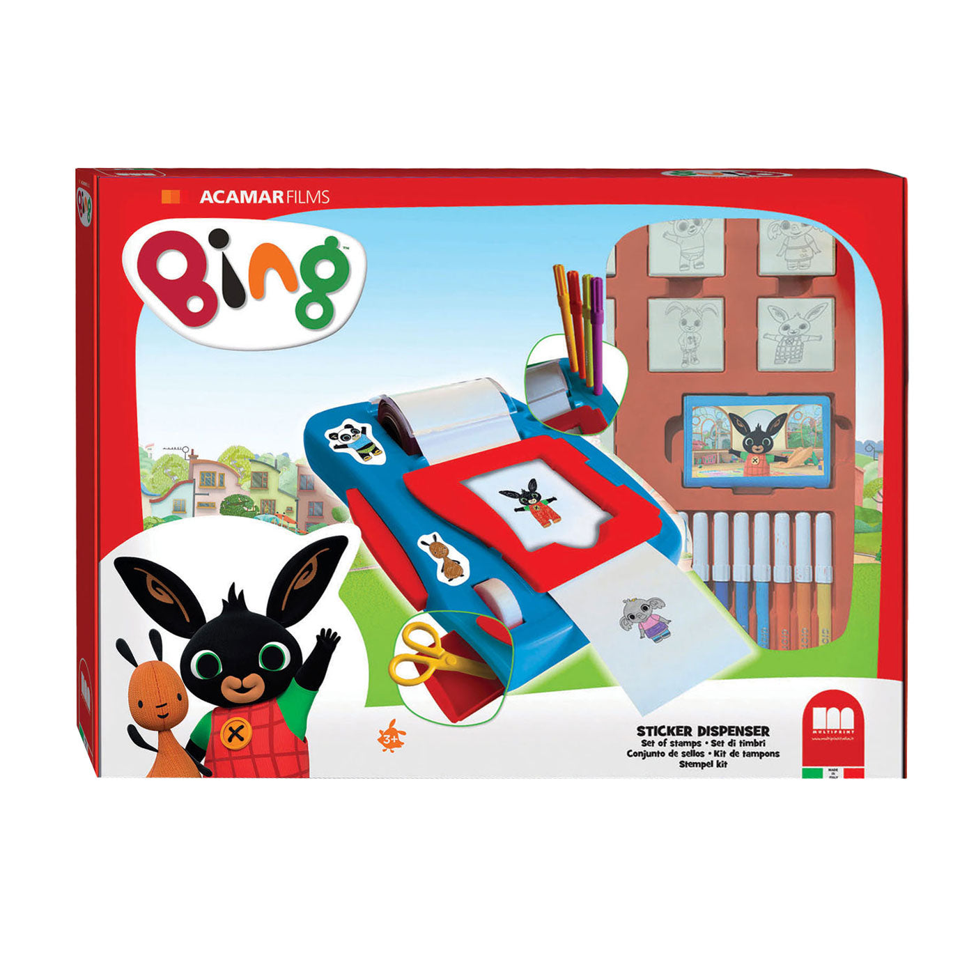 Multiprint Bing stickernachine set