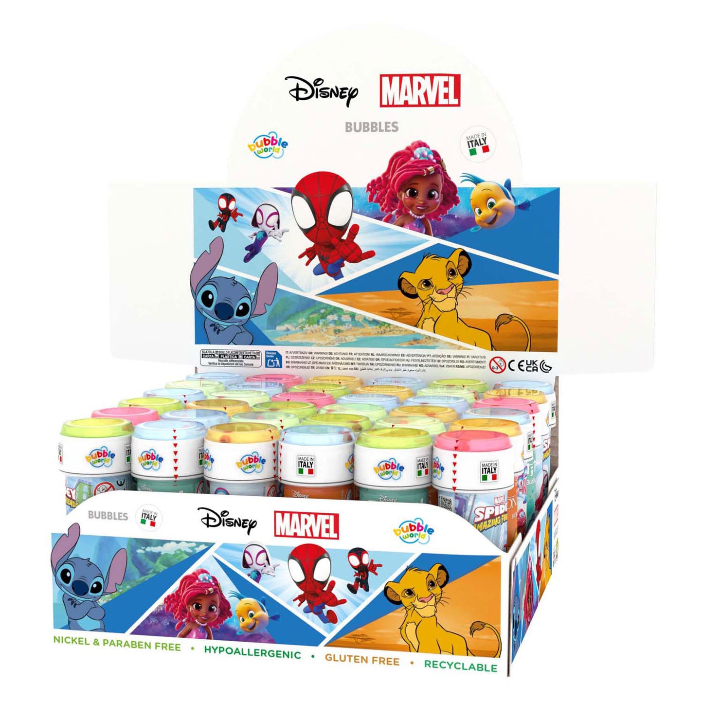 Disney Bellenblaas marvel - 36x60ml.